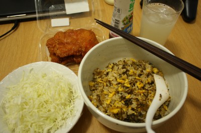 今日の晩ご飯
